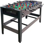Sport1 Supertavolo 4in1 girevole. Tavolo multigioco indoor: calcetto, ping pong, hockey, biliardo. Completo di accessori
