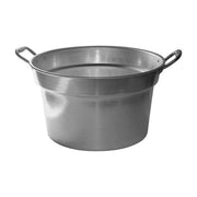 MACHIERALDO 61779 Basic Pentolone per Salse in Alluminio Spessore 1,2 - 1,6 mm Diametro 60 cm Altezza 34,5 cm colore Nero