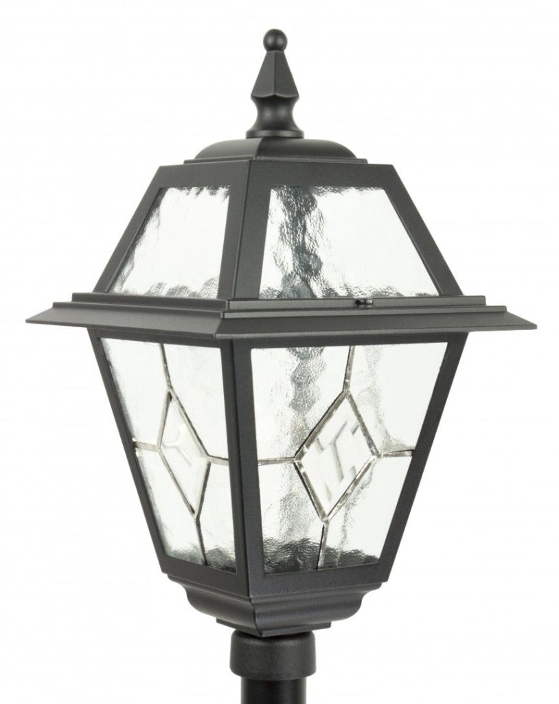 Lampada esterna da terra retrò 80cm E27 nera IP43 SU-MA