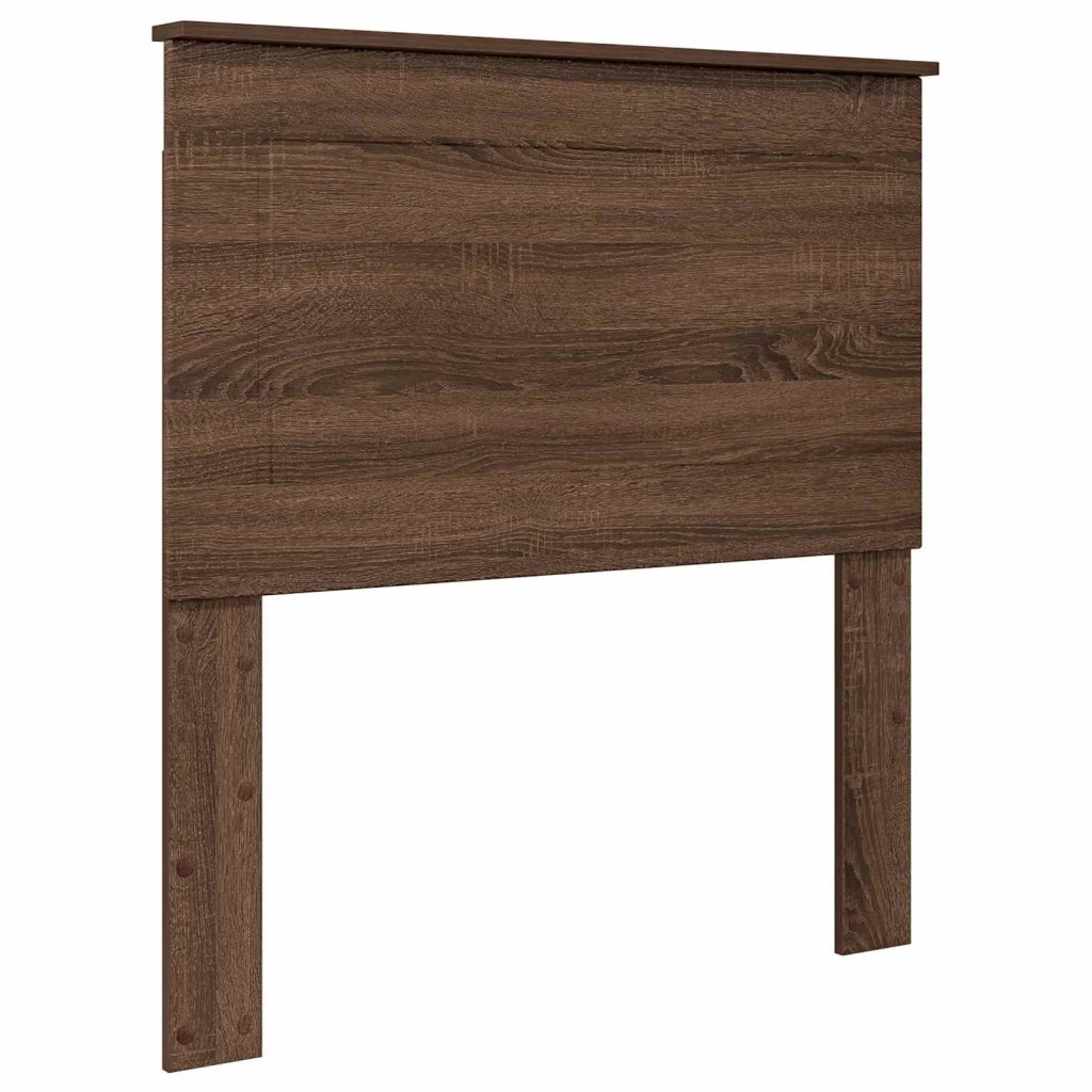 Struttura del letto Rovere Marrone 90 x 190 cm Pino massello 3409405