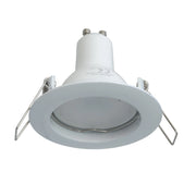 Faretto lampada LED 8W luce diffusa 150 gradi incasso tondo GU10 foro 6cm 220V COLORE BIANCO LUCE 3000K