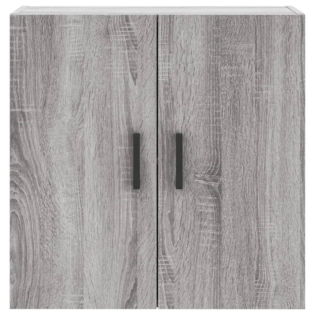 Armadietto a Muro | Mobile Pensile Grigio Sonoma 60x31x60 cm in Legno Multistrato