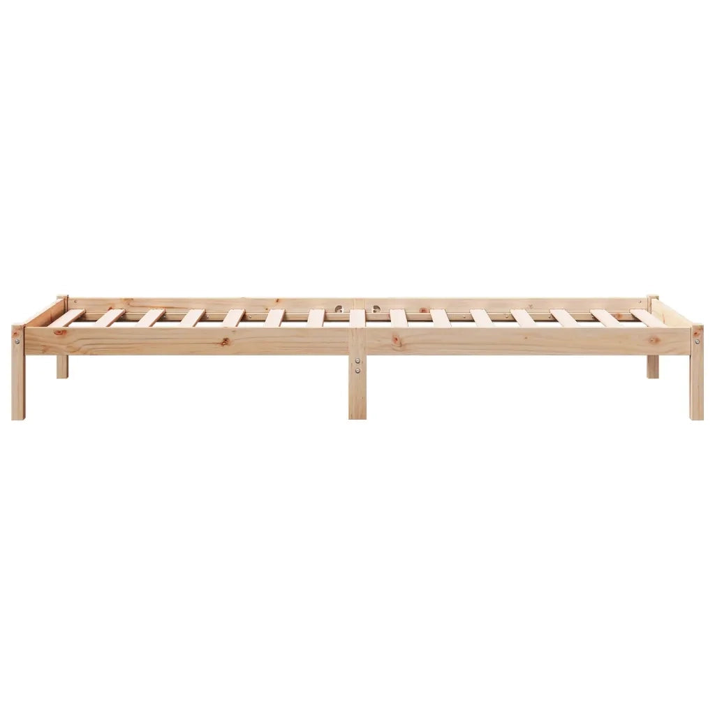 Letto Extra Lungo senza Materasso-Struttura Letto 90x210 cm in Legno di Pino 550138