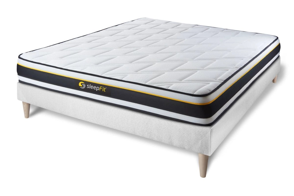 Kit rete e materasso SOFT 120x190cm - Foam HD - Molto rigido