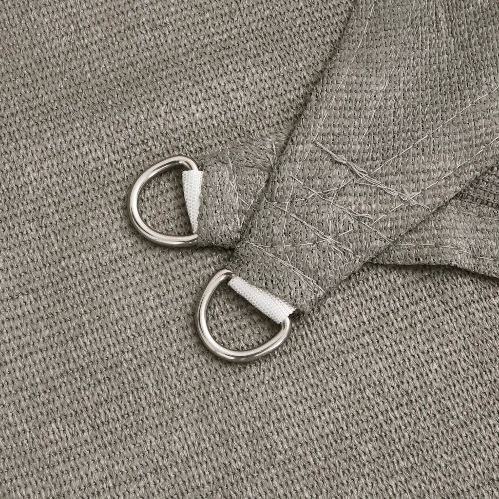 Vela Parasole | Telo Ombra | Vela da ombra 160 g/m2 Rettangolare Grigio Chiaro 3,5x4,5m HDPE