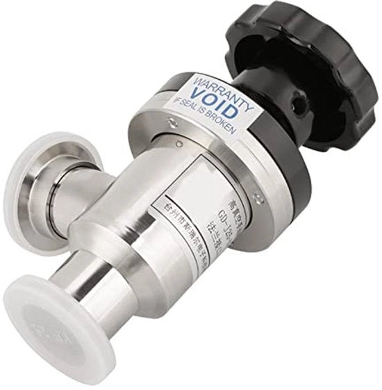 Vaso di Regolazione del Vuoto con Balg di Flessione in Acciaio Inossidabile 304 - Gomma Fluorurilica - Senza Leccheggiature - affidabile e Duraturo - Vaso di Regolazione del Vuoto