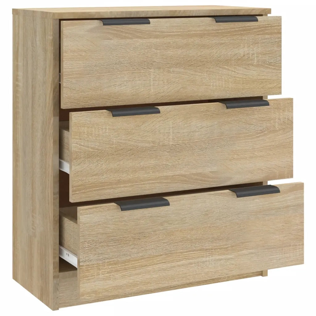Credenza-Buffet-Armadio da cucina Rovere Sonoma 60x30x70 cm in Legno Multistrato 344265