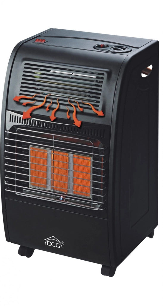 Stufa Catalitica a Gas GPL 4200W con Infrarossi e Ventilazione Turbo 1500W – GH09