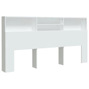 Testiera | Testata con Contenitore Bianco 200x19x103,5 cm