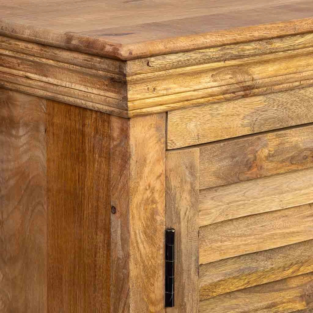 Credenza in legno naturale 180x40x95