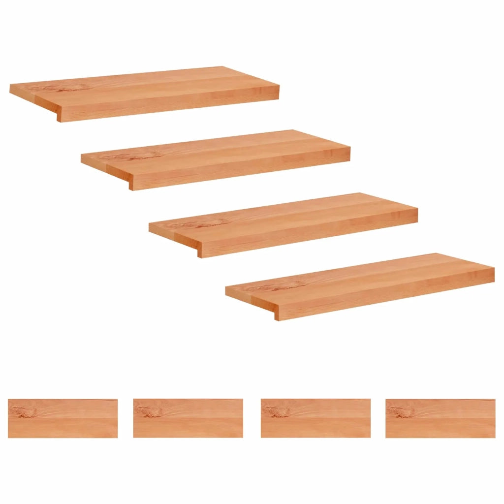 Tappeti per scale 8 pz 80 x 25 x 2 cm Vernice 3446281