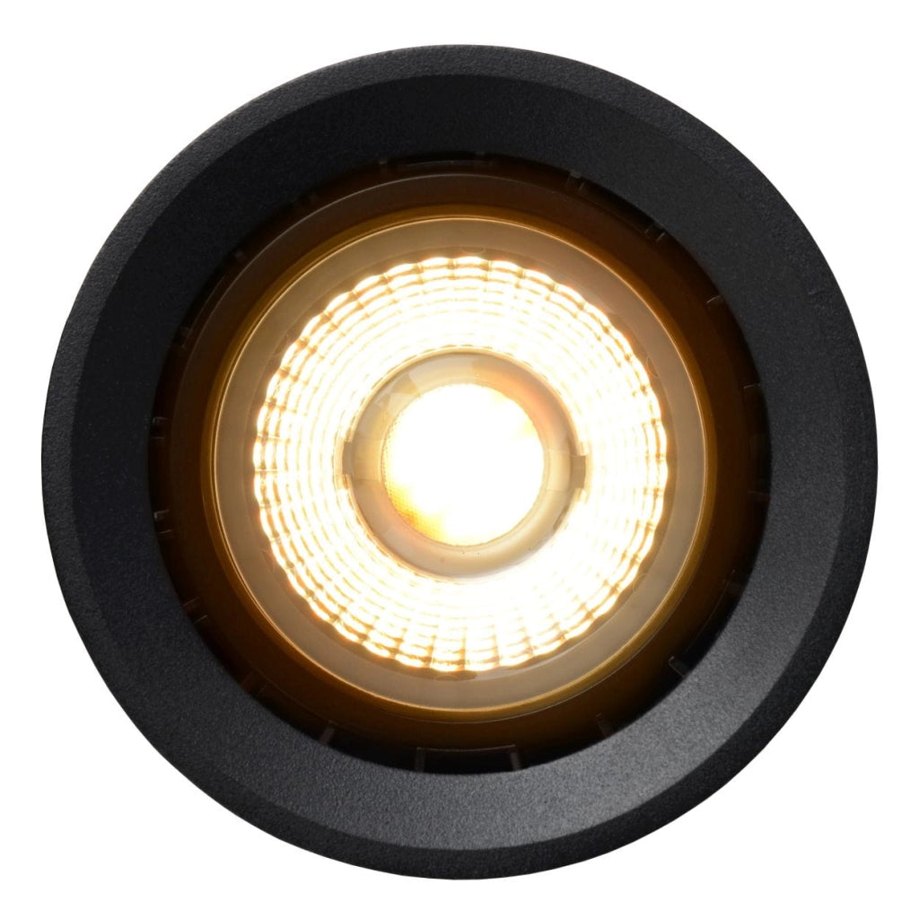 Faretto LED Lucide Fedler GU10 12W nero 2200-3000K