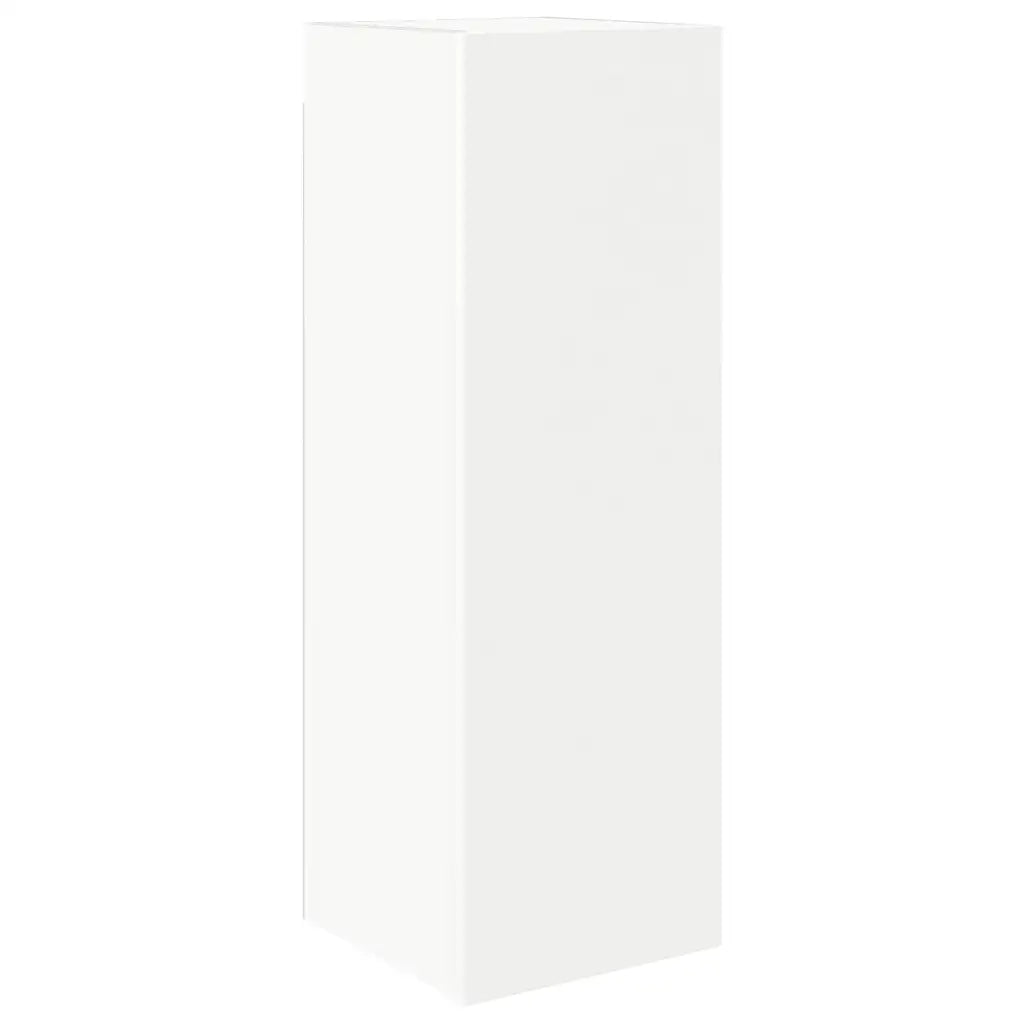 Set Mobili Porta TV 4 pz | Armadietto TV | Mobile Porta TV Bianco in Legno Multistrato