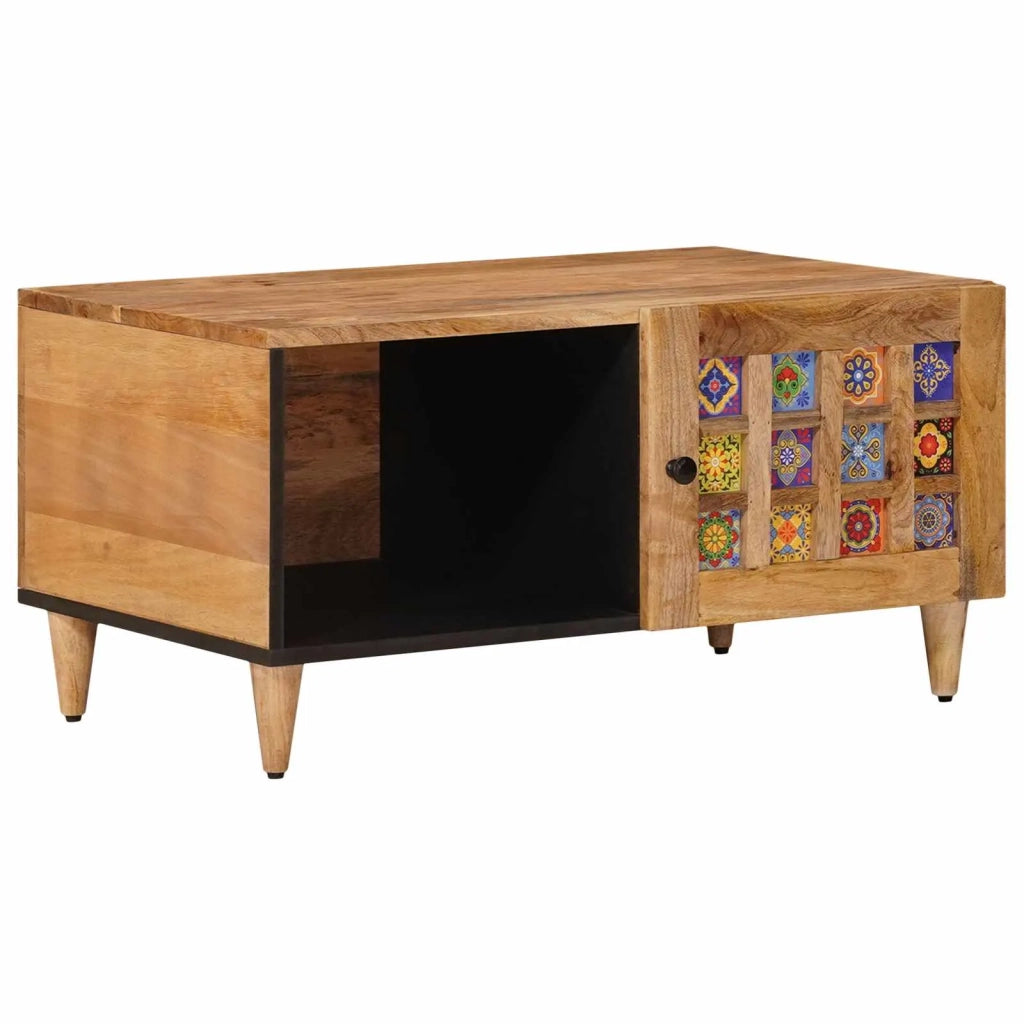 Tavolino da salotto Naturale 80 x 50 x 40 cm 4018264