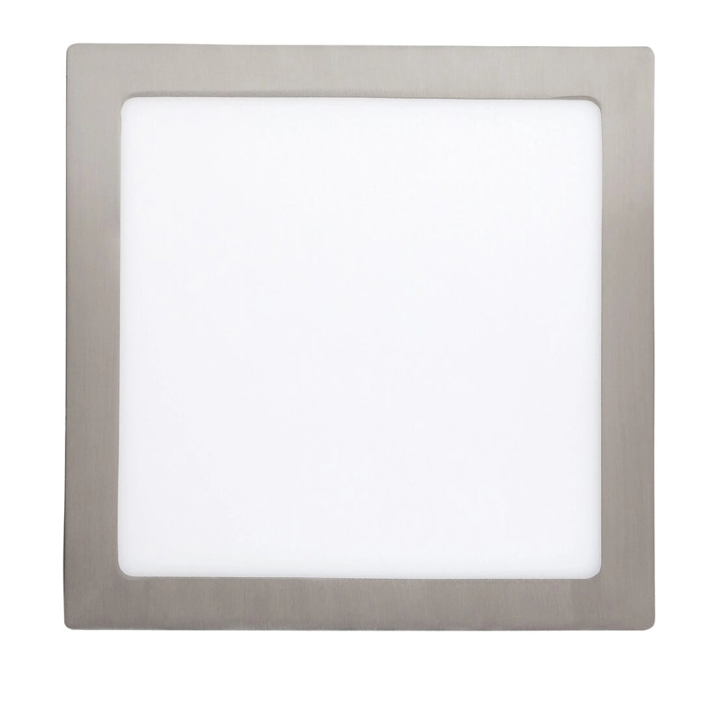 Plafoniera incasso quadrata 22,5cm 18W LED cromo Rabalux