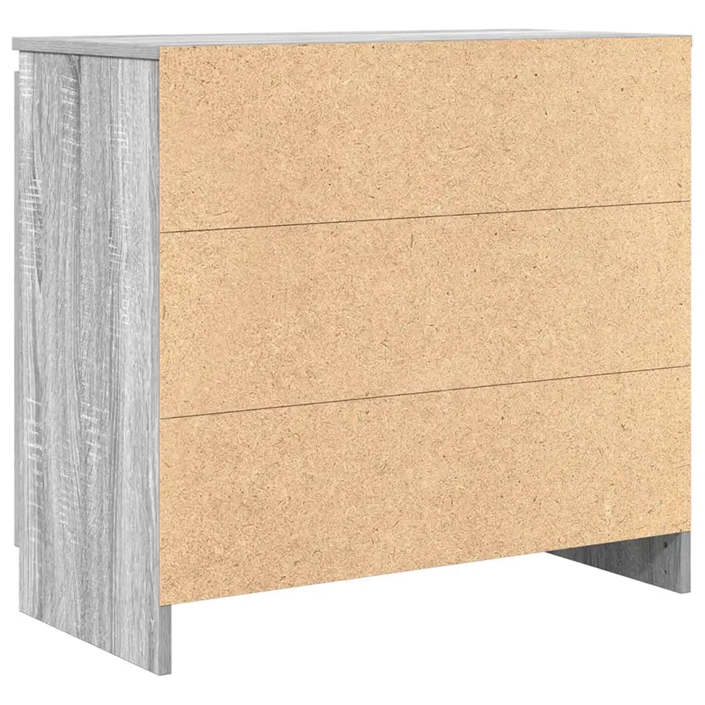 Credenza | Madia | Buffet da pranzo | Armadio da pranzo con Cassetto Grigio Sonoma 71x35x65 cm in Truciolato