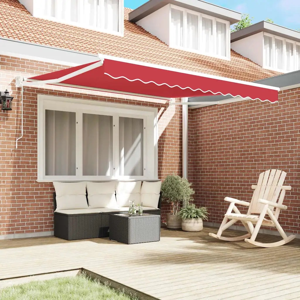 Tenda da Sole Rosso 300 x 250 x 165 cm Poliestere 3330150