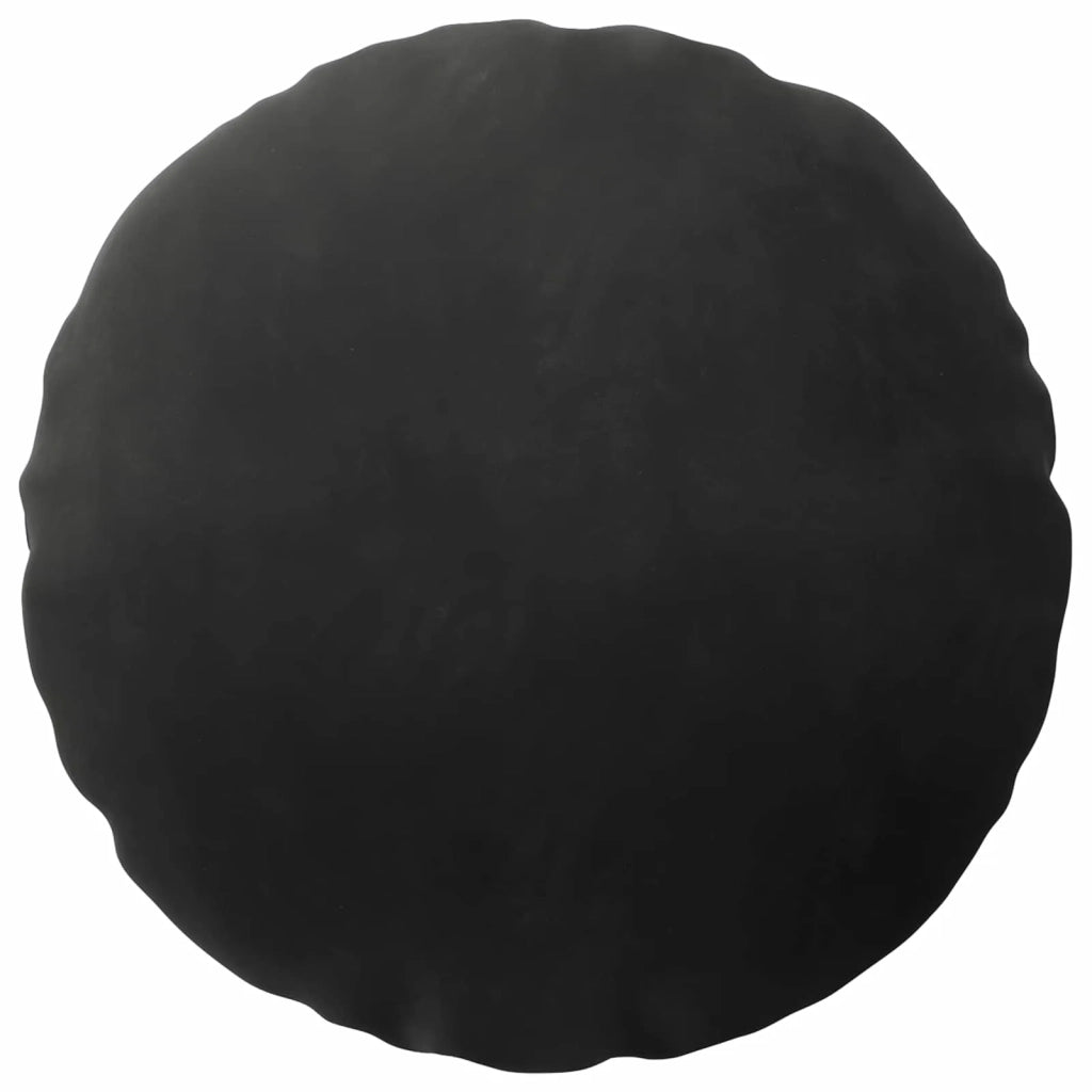 Federa 2 pcs HEERLEN Nero Ø 50 cm Velluto 922543