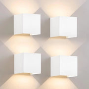 Lampada da Parete LED per Esterno e Interno - Illuminazione Regolabile in Alto e Basso 5W - IP65 Impermeabile