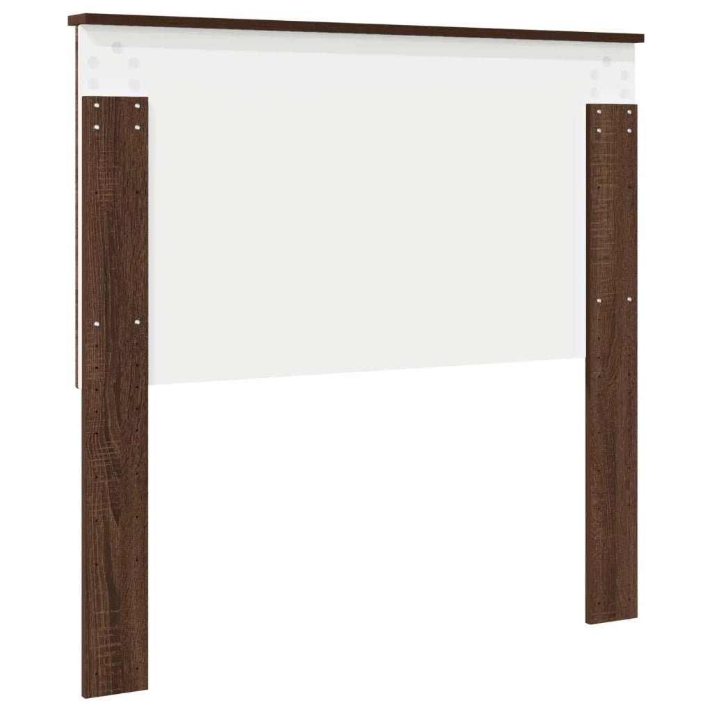 Testiera | Testata con Testiera | Testata Rovere Marrone 100 cm Legno multistrato