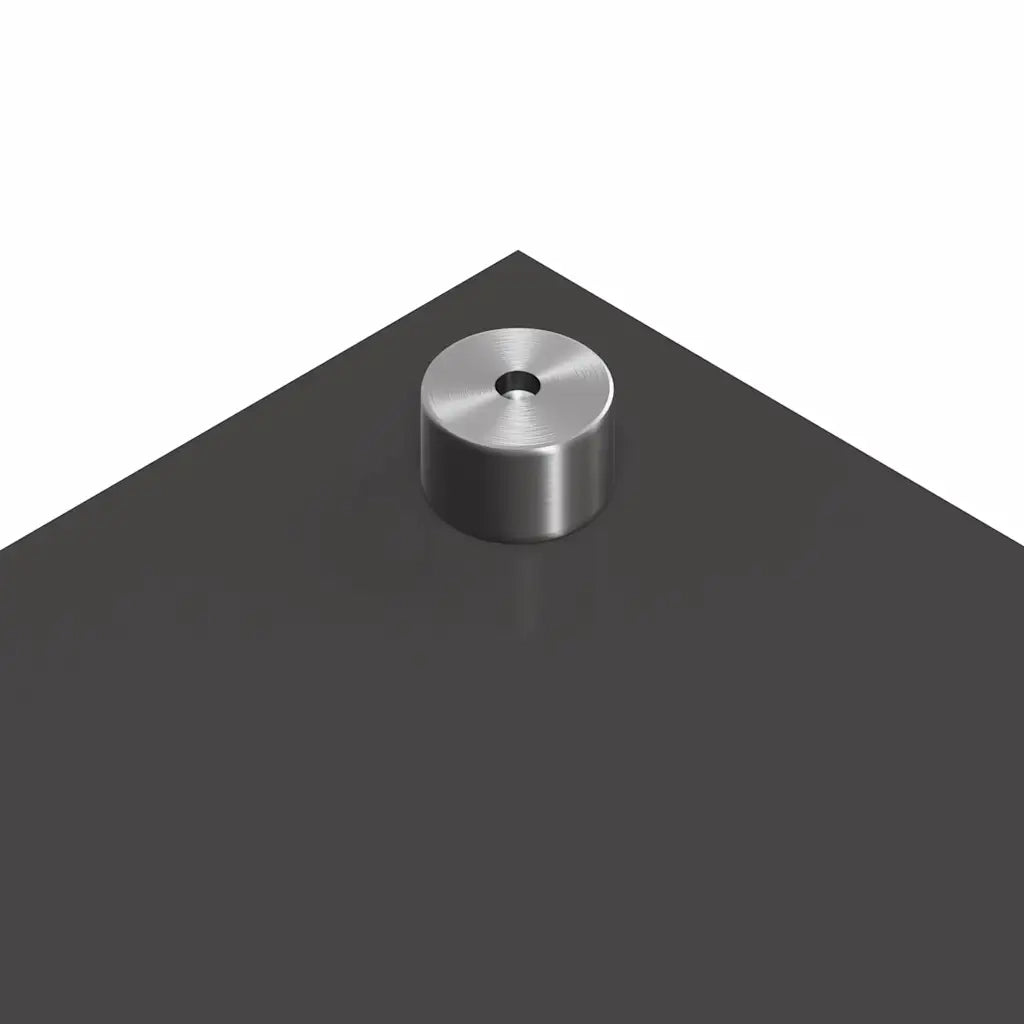 Rivestimento da Cucina 2 pz-Set di 2 Paraschizzi per Cucina Grigio scuro 80 x 40 cm