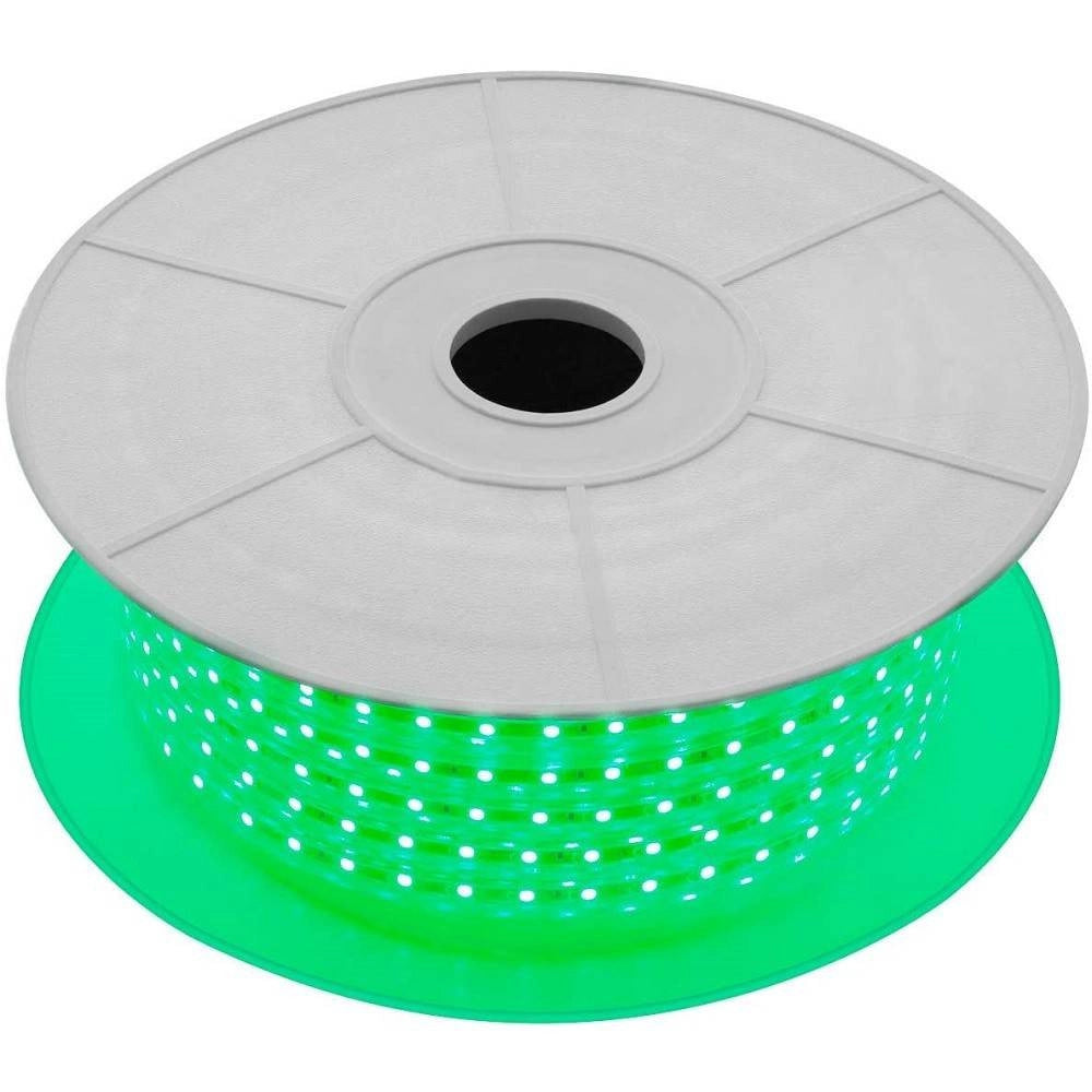 Trade Shop - Striscia Led Luminosa Flessibile 100 Mt Luce Verde 5050 220v Illuminazione Cw581 -