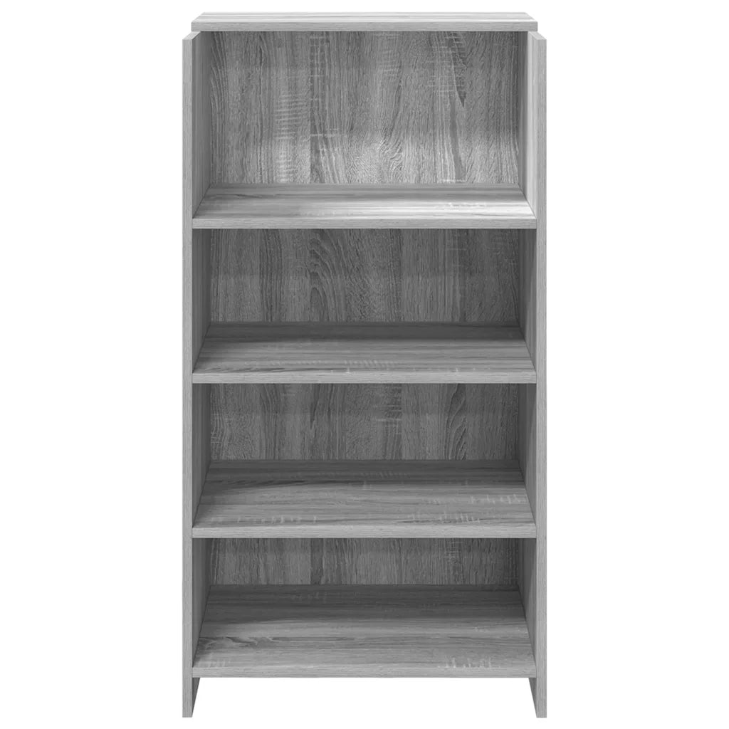 Banco Reception | Scrivania | Tavolo da Ufficio Grigio Sonoma 55x50x103,5 cm Legno Multistrato