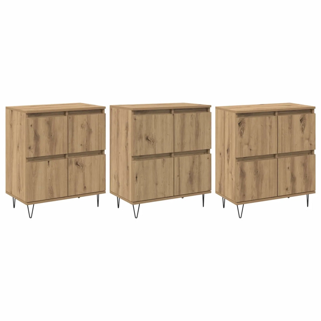 Credenza | Sideboards 3 pcs Rovere artigianale