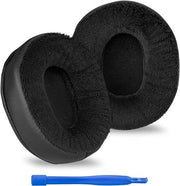 Accessori per cuffie - Orecchini sostitutivi - Extra spessi - Adatti a - Nero - Orecchini sostitutivi orecchie di coniglio (extra spessi/nero)