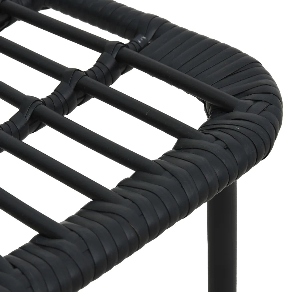 Set da Pranzo da Giardino 7 pz in Polyrattan e Vetro 3060253