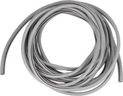 Protezione per le porte di autovetture - senza colla - 5m profilo a U per sigillatura delle porte di camion e SUV (grigio).