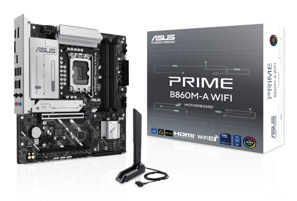 MB ASUS PRIME B860M-A WIFI 1851 4D5 2M.2 4S3 1HD/2DP MATX