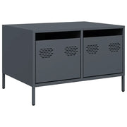 Mobile TV | Armadietto TV | Mobile Porta TV Antracite 68x50x43,5 cm in Acciaio Laminato a Freddo