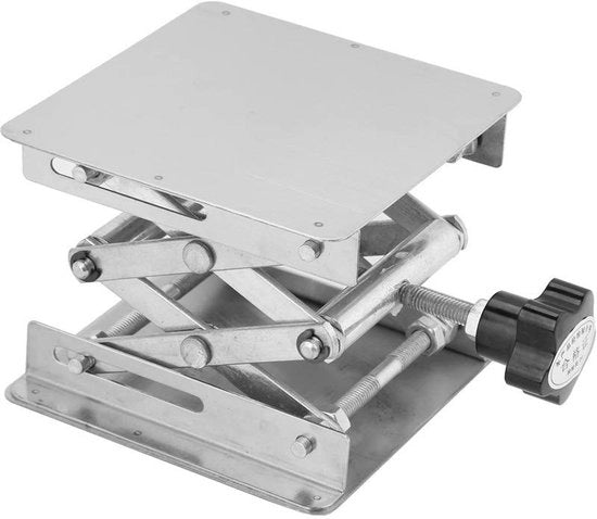 Piattaforma di Elevazione Adattabile - Acciaio Inossidabile - Scarpiera a Manubrio - Funzione Multifunzionale - Progetto Sostenibile - Base di Elevazione