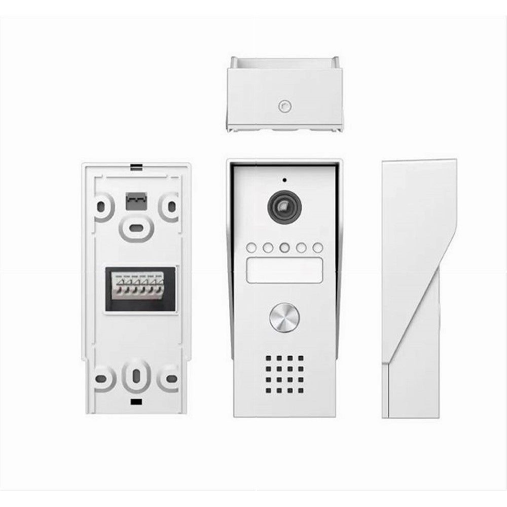 Trade Shop - Kit Videocitofono Wifi Monofamiliare Smart Monitor 7" Wireless 2 Fili App Sd-b17 -