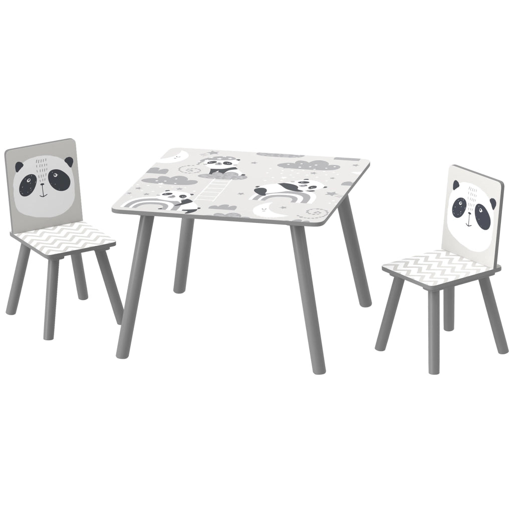Tavolo e sedie per bambini ¨C Minimal ¨C grigio