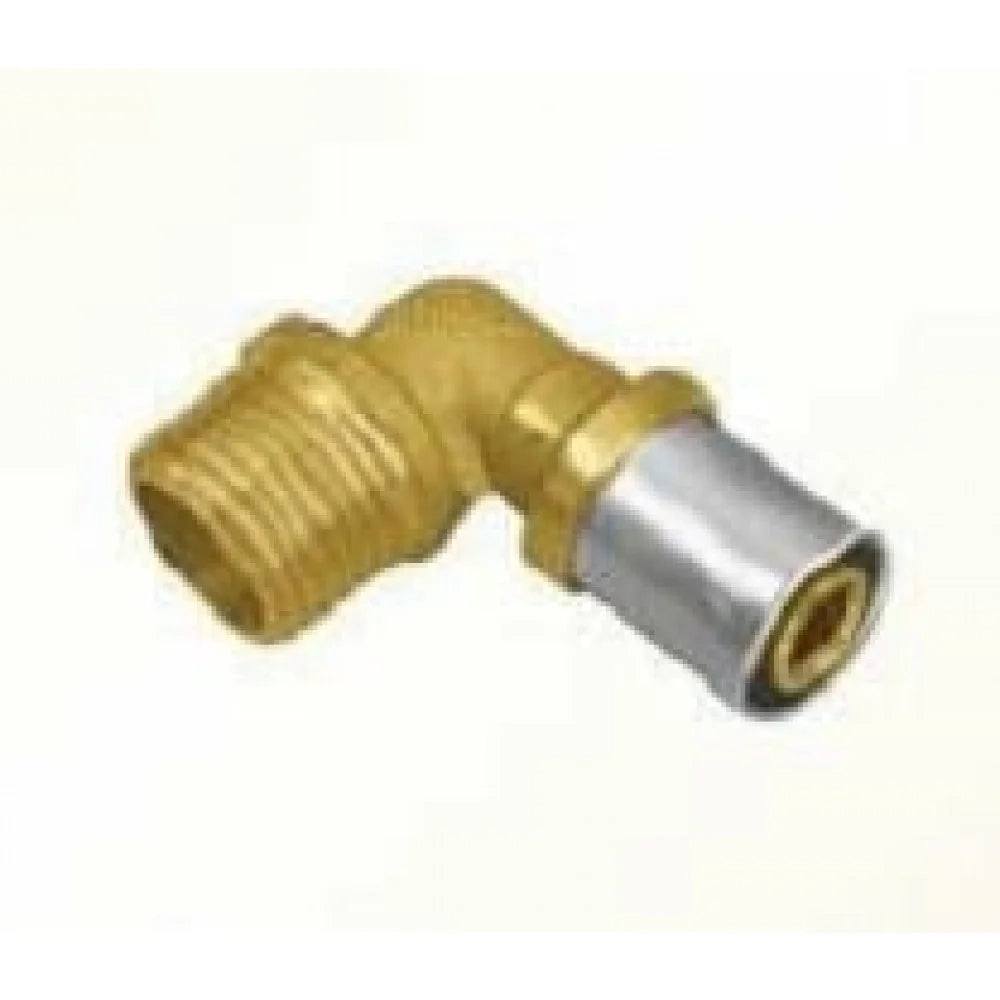Gomito maschio a pressare d.20x3 /4  b07wjbhrtk