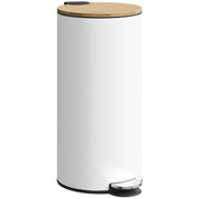 Cestino a pedale per cucina 30L con secchio interno rimovibile ¨C Minimal ¨C bianco 36x30x60,5cm
