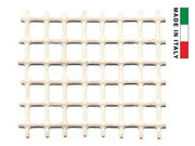 RETE IN PLASTICA QUADRA BIANCA MM.10X10- - maglia mm.10x10 - altezza cm.100 - 1 rotolo T-REX