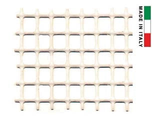RETE IN PLASTICA QUADRA BIANCA MM.10X10- - maglia mm.10x10 - altezza cm.100 - 1 rotolo T-REX