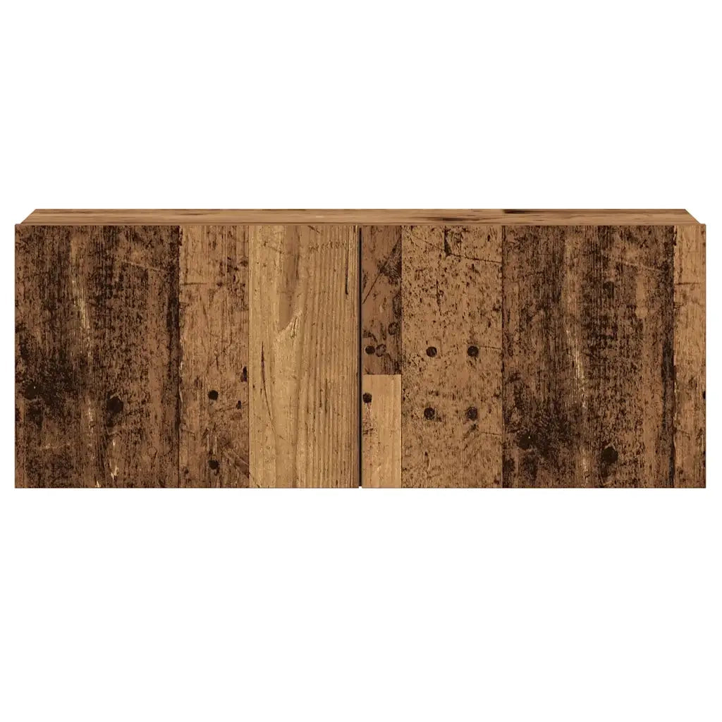 Mobili TV a Parete 5 pz Legno Antico in Legno Multistrato 3328959