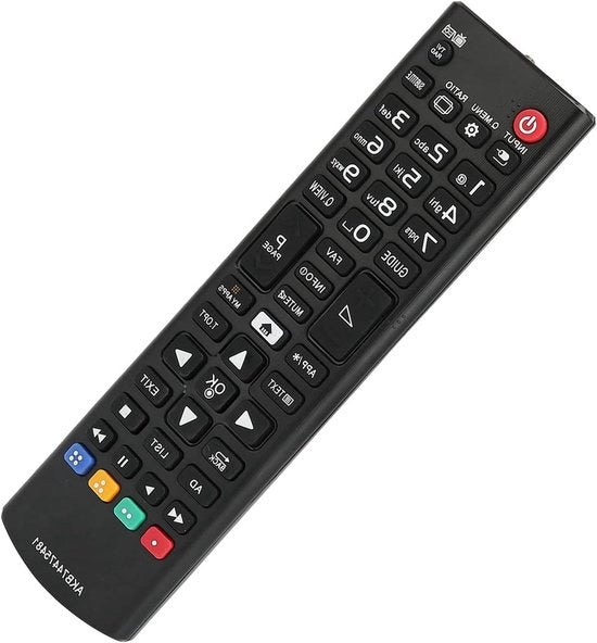 Comando a Distanza per TV 65 Pollici Nero Materiale ABS