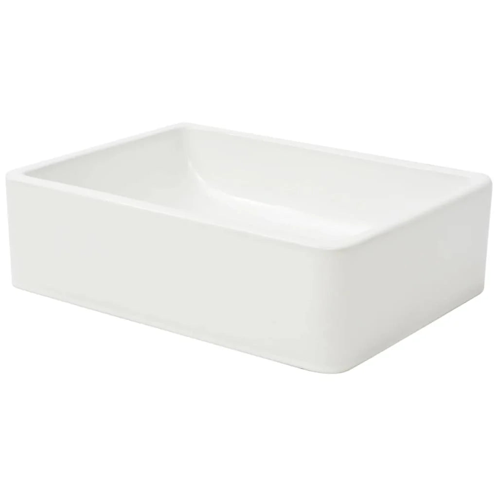 Lavabo in ceramica lavabo lavabo per bagno/WC 41 x 30 cm bianco 02_0002526
