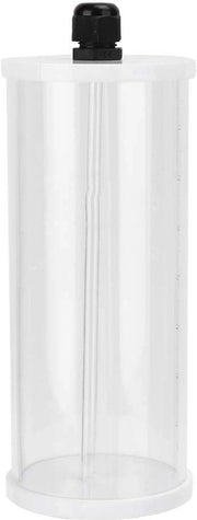 Contenitore di stoccaggio liquido sicuro - Lezioni di titolazione - Materiale acrilico - Distribuzione scala - Tubo trasparente - Etichettato per Ca/Mg/KH - Contenitore liquido