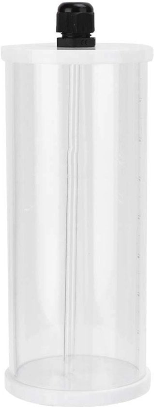 Contenitore di stoccaggio liquido sicuro - Lezioni di titolazione - Materiale acrilico - Distribuzione scala - Tubo trasparente - Etichettato per Ca/Mg/KH - Contenitore liquido