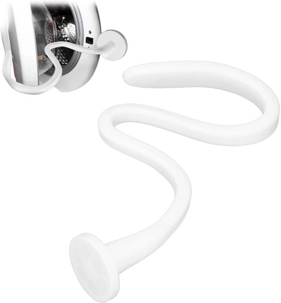Sostegno Porta Finestra Flessibile Adattabile - Ospite Magnetico - Massimo 43cm - Lega di Alluminio - Prevenzione della Crescita di Muffa - Forte Magnete - Sostegno Porta Finestra per Lavatrice