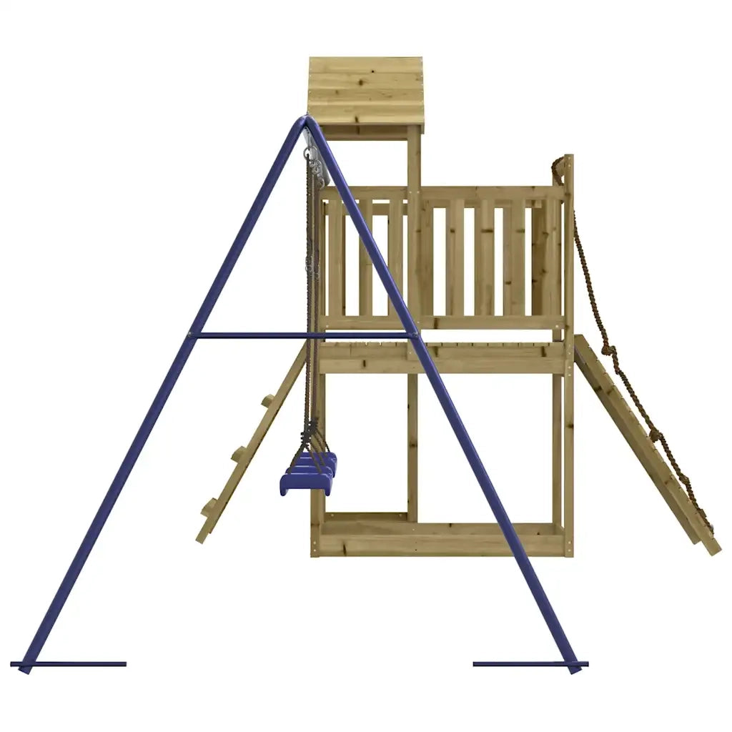 Set da Gioco da Esterno in Legno di Pino Impregnato 3155839