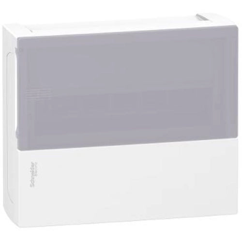 CENTRALINO RESI9 MP PARETE 12 MODULI BIANCO PORTA TRASLUCIDA