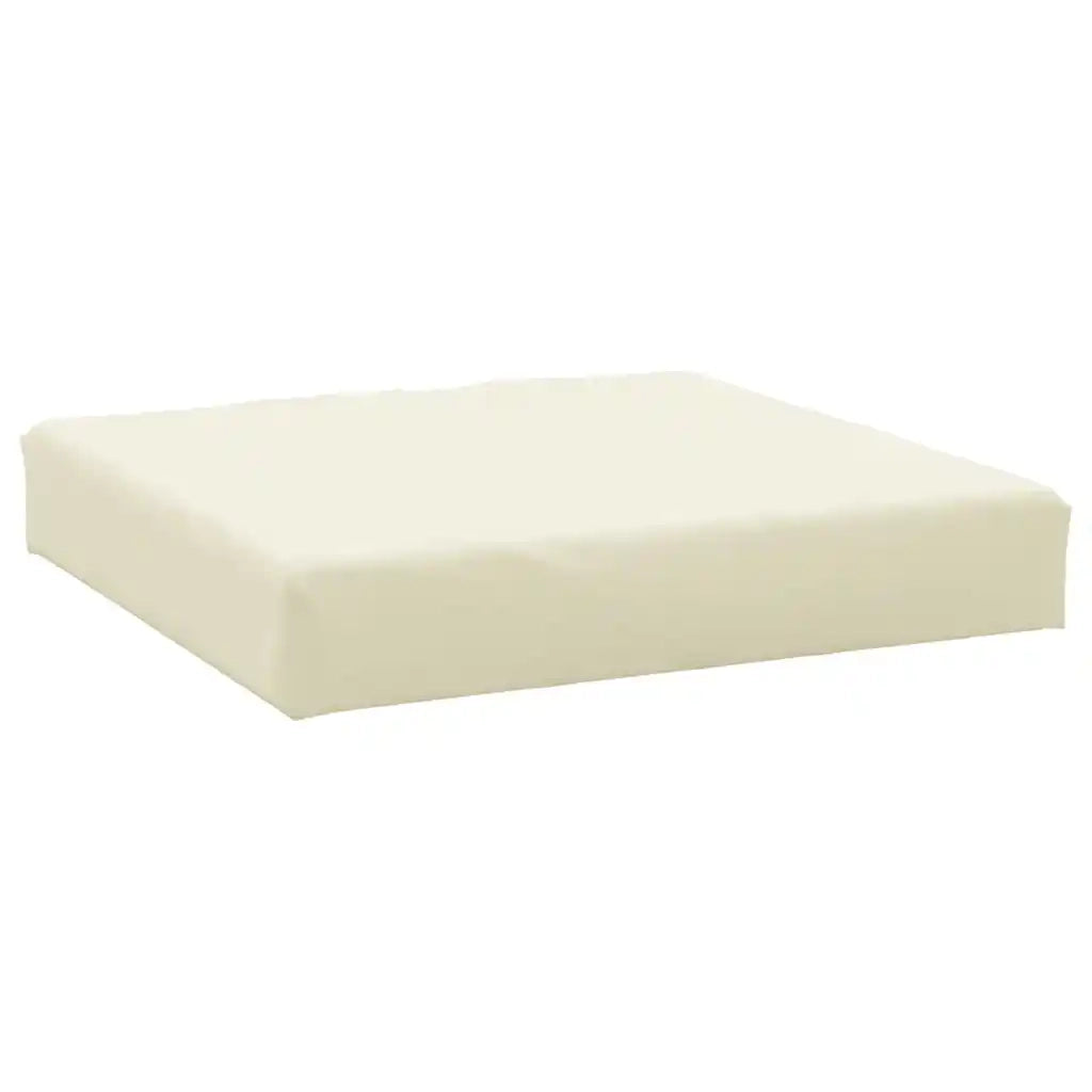 Cuscini per Pallet 3 pz | Cuscini per sedie Bianco Crema in Tessuto Oxford