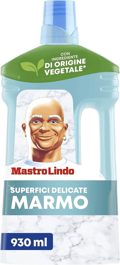 SET 12 MASTROLINDO DETERSIVO PER PAVIMENTO DA 930ML PER MARMO